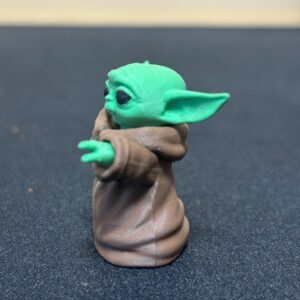Фигура Baby Yoda (Грогу) отстрани